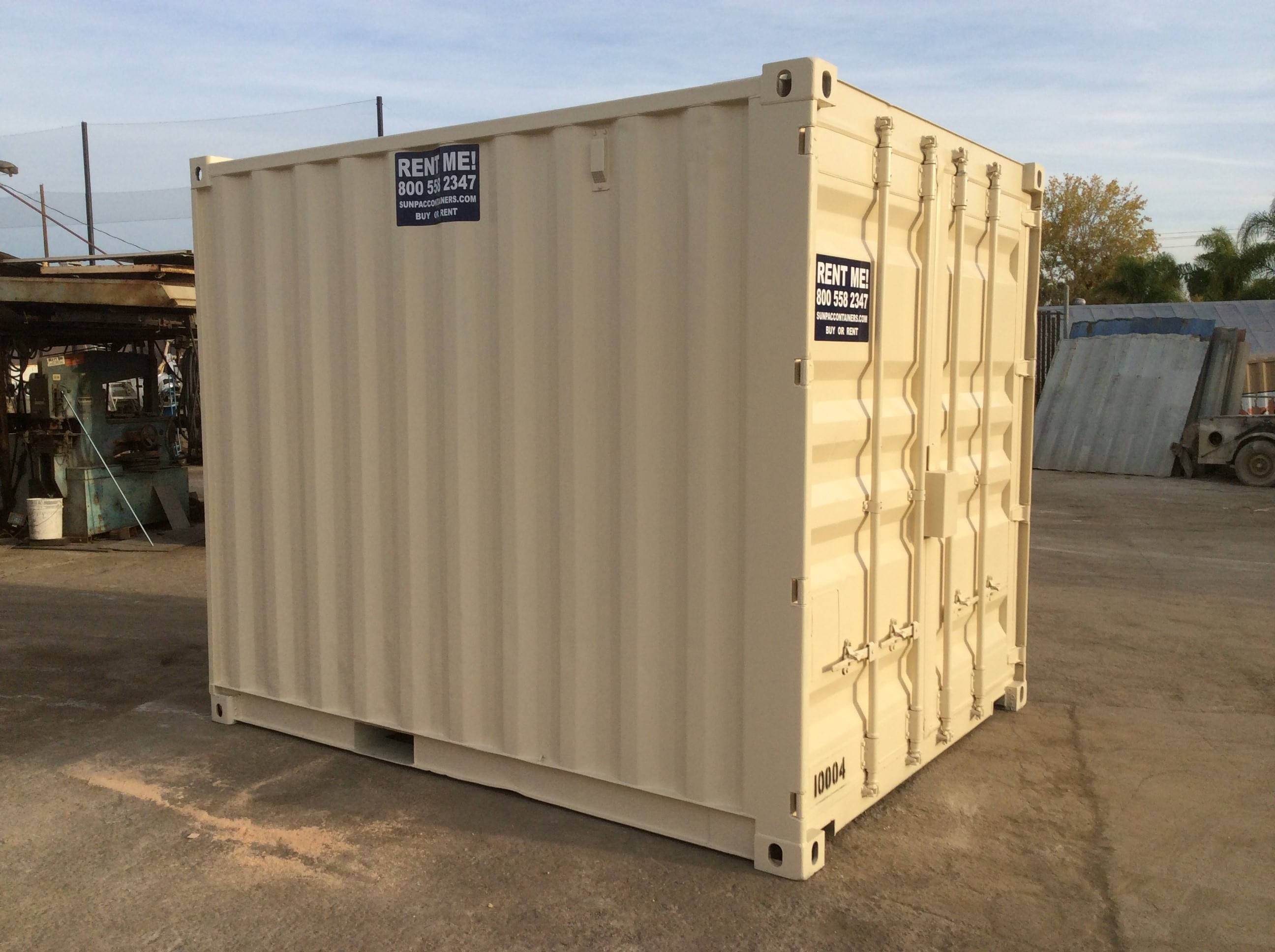 10 ft storage container for rent